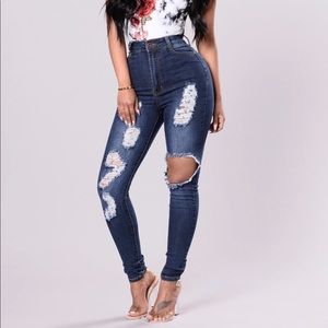 Teenage Fever Jeans -Dark